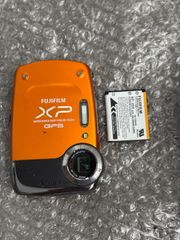 富士フイルム FinePix XP150 オレンジ デジカメ 中古 動作確認済み