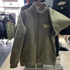 残り1点‼️XL あり‼️日本限定‼️Norton ノートン⚫︎長袖　フルジップ　フェイクスエード　ボア　カットソー