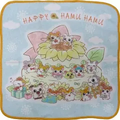【中古】雑貨 集合(縁：イエロー) ハンドタオル 「一番くじ とっとこハム太郎～HAPPY HAMU HAMU～でちゅ」 G賞