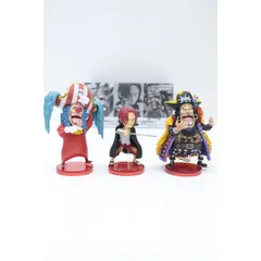 中古 BANDAI SPIRITS | バンダイスピリット フィギュア ワンピース シャンクス＆バギー＆マーシャル D ティーチ WCF 応募者全員サービス 【703】 中古 BANDAI SPIRITS | バンダイスピリット フィギュア
