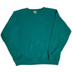 Lee リー 無地 エメラルド 緑 スウェット トレーナー ヴィンテージ メンズ 古着