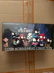 HotToys 正規品 「Marvel's Spider-Man 2 Cosbi Bobble-Head Collection」 シリーズ アソートボックス フィギュア セット 1BOX 8ピース入り