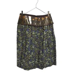 kolor (カラー) 16AW 総柄デザイン スカート ブルー 16WPL-S06123 レディースのサムネイル