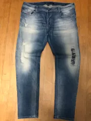 DIESEL LYNN スリム スキニー ダメージ デニムパンツ 38