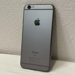 【動作確認済】iPhone/6s/64GB/スペースグレイ/バッテリー81%/サイクル201回/箱付き/No.2887