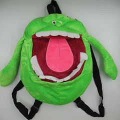 GHOSTBUSTERS 고스트 버스터 배낭 봉제 가방 백팩 라이머 그린 유령 피규어 인형 봉제 인형