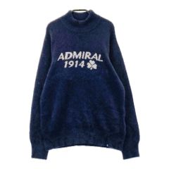 サイズ：LL ADMIRAL アドミラル  ボア 長袖ニットセーター  ネイビー系 [240101177651] ゴルフウェア レディース ストスト