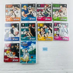 ◇YK321【通電動作OK】【全巻セット】 黒子のバスケ1-9 ブルーレイ +DVD FAN DISC～終わらない夏～ スペシャルCD エンドカード 藤巻忠俊