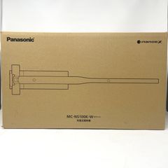 【新品】Panasonic(パナソニック)  MC-NS100K-W  ホワイト  充電式掃除機  コードレススティッククリーナー