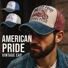 アメカジ バイカーキャップ ヴィンテージ　 アメリカン モーターサイクル