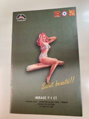 ZOTZデカール ZTZ48-020 ミラージュ F-1CT "Salue Beaute!" 仏空軍 1/48 スケールデカール