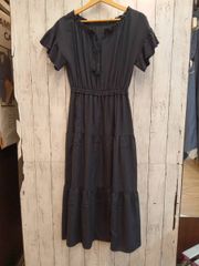 値下げ 美品 Drawer購入 ソフィードール シルクフリルワンピース38 