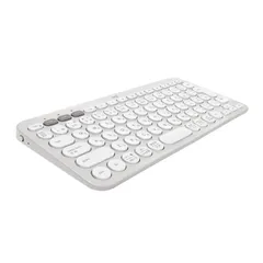 【特価セール】PEBBLE KEYS 2 ワイヤレスキーボード K380sOW 薄型 軽量 415g 小型 Bluetooth Logi Bolt ワイヤレス 無線 キーボード Easy-Switch ロジクール 日本語配列 電池寿命36ケ月 Windowsのサムネイル