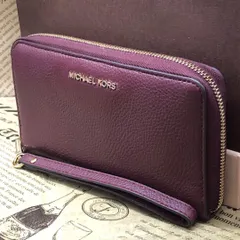 マイケルコース 長財布 ハンドバッグ カード 革 FT82