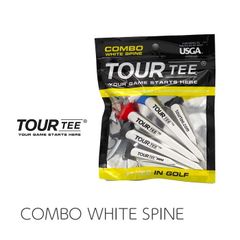 【新品未使用】TOURTEE COMBO WHITE SPINE / ツアーティー コンボ tourtee ゴルフティー GOLF golf ゴルフグッズ ゴルフウェア