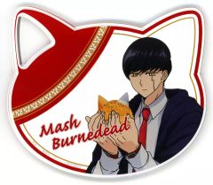 [중고] 코스터 매쉬·반데드 고양이형 아크릴 코스터 [매쉬-MASHLE- in 난자타운-MAGIC×CAT-] 고양이형 아크릴 코스터 첨부 소프트 드링크 주문 특전