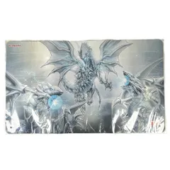 遊戯王　遊戯王の日　プレイマット　新品未開封　白き龍の威光　最安値 遊戯王 プレイマット 白き龍の威光