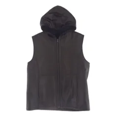ISAMUKATAYAMA BACKLASH イサムカタヤマバックラッシュ 2126-04Li SHEEP SKIN LAMB FUR HOODIE VEST シープスキン ラム レザー ファー フーディ ベスト XS【美品】【中古】のサムネイル