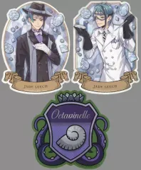 【中古】シール・ステッカー ジェイド・リーチ 「カードダスオンライン ディズニー ツイステッドワンダーランド プレミアムダイカットステッカーセット1」