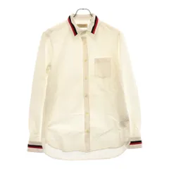 BURBERRY LONDON (バーバリーロンドン) ストライプカラー 長袖シャツ 8004964 ポケット刺繍シャツ ホワイトのサムネイル