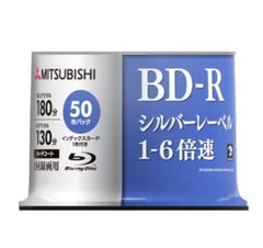 三菱ケミカルメディア VBR130R50SD5 1回書込録画用 BD-R 50枚