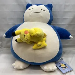 【中古】タグあり)Pokemon Sleep おやすみカビゴン & ピカチュウ[22]
