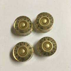 ミリサイズ スピードノブ ゴールド ×4