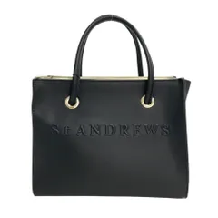 ○★新品 未使用 St ANDREWS リンクスグリーンスタッズカートバッグ St ANDREWS セントアンドリュース ロゴカートバッグ (0424981852