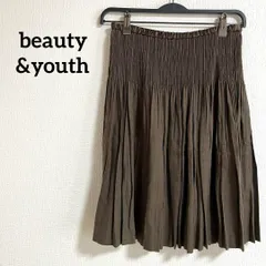 beauty&youth ビューティアンドユース　スカート　ウエストゴム
