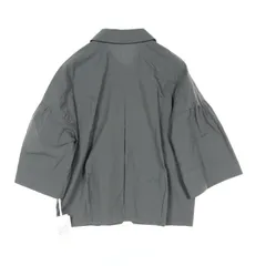 ミナペルホネン mina perhonen その他ジャケット choucho acs2392 グレーグリーン その他 ステンカラージャケット レディース Used Aのサムネイル