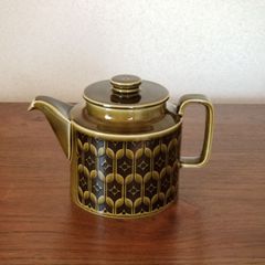 HORNSEA ホーンジー　heirloomグリーン　ティーポット