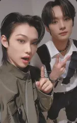 【中古】コレクションカード(男性) Stray Kids/Lee Know(リノ)・Felix(フィリックス)/CD「THE SOUND」FANCLUB会員限定購入特典オリジナルユニットフォトカード