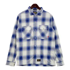 WTAPS ダブルタップス オンブレチェック シャツ 日本製 2025年最新】WTAPS オンブレ チェックシャツの人気アイテム