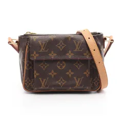 ルイ・ヴィトン LOUIS VUITTON ショルダーバッグ ヴィバシテPM M51165 PVCコーティングキャンバス レザー ヴィバ・シテPM レディース Used A