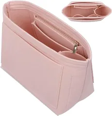 totocca バッグインバッグ フェルト加工 インナーバッグ ポーチ 軽量 レディース( ソフトブロッサム,  M)