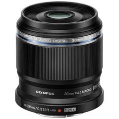 【新品 未使用 未開梱】オリンパス　OLYMPUS　カメラレンズ ［マイクロフォーサーズ /単焦点レンズ］ ブラック　M.ZUIKO DIGITAL ED 30mm F3.5 Macro
