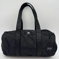 ✨PORTER ポーター タンカー ミニボストン　ドラムバッグ ブラック✨