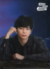 【中古】クリアファイル(男性アイドル) 松本潤 A5クリアファイル 「ARASHI EXHIBITION “JOURNEY” 嵐を旅する展覧会」 Key Visual ＆ Logo Design Collection