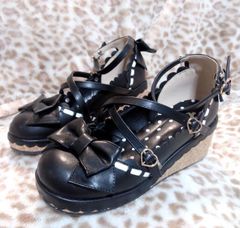 Angelic Pretty L サイズ 黒 ロリータ 靴