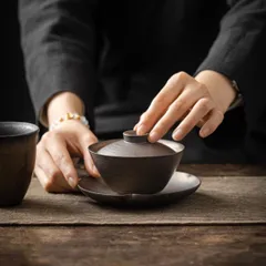 プリンス・エドワード島天然木♡手作り未使用ミニチュア家具＆陶器の