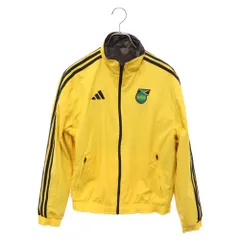 adidas (アディダス) Wales Bonner Jamaica National Team Anthem Reversible Jacket ジャマイカ代表 アンセム リバーシブルジャケット ブラック/イエロー IB7461のサムネイル