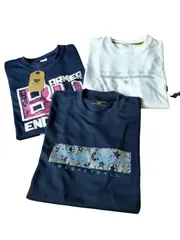 フープスター ベンチウォーマー◆メンズ バスケットボール Tシャツ 半袖 3枚セット S