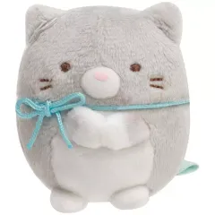 【中古】ぬいぐるみ ねこのきょうだい(グレー) てのりぬいぐるみ ねこのきょうだいにであいましたテーマ 「すみっコぐらし」