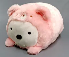 【中古】ぬいぐるみ しろくま おうちでくまカフェ うつぶせぬいぐるみBIG 「すみっコぐらし」