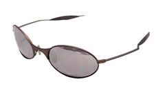 新品同様 オークリー サングラス イーワイヤー メタルフレーム e‐wire マットブロンズ ミラーレンズ ダークブロンズ OAKLEY 金属フレーム 男女兼用