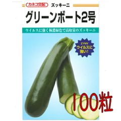 カネコ種苗　グリーンボート２号　ズッキーニ　１００粒