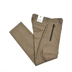PT TORINO ピーティートリノ / Active LAMDA ストレッチコットン ノータックカーゴパンツ 春夏秋 メンズ カーキグリーン 423636のサムネイル