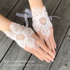【再入荷】春よ来い！ショートフィンガーレスグローブ〈春告花〉