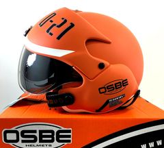 にゃる OSBE D-21 オスベ ジェットヘルメットパイロットサイズXL にゃる様専用 OSBE D-21 オスベ ジェットヘルメットパイロット