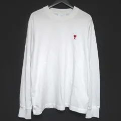 値下げ⭕️　新品　ami paris アミパリス　白T Ami De Coeur Tシャツ ホワイト | AMI PARIS